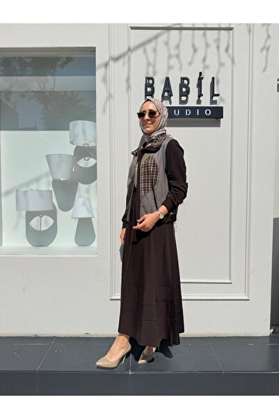 MissWhence 38200 Piece Pattern Women's Set Coffee