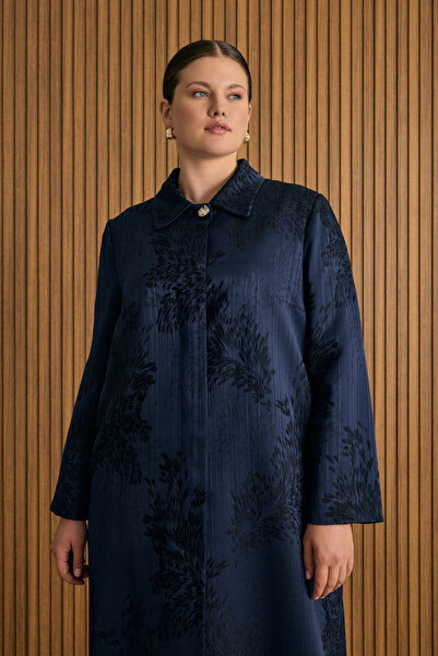 Aker Özel Jakar Dokuma Viscon Kumaş Kap