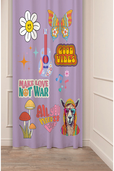 GREENDECOR ستارة حائط عصرية بتصميم فريد مطبوع رقميًا (ذات جناح واحد) بعبارة '...