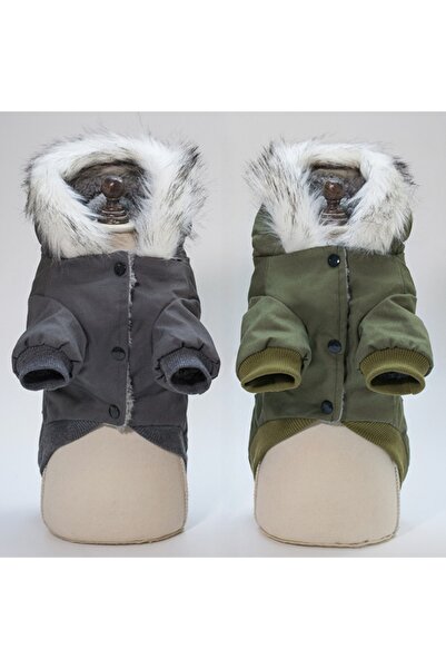 OEM Jacheta imblanita cu gluga, pentru animale de companie, calduroasa, rezistenta la vant, DOG-17