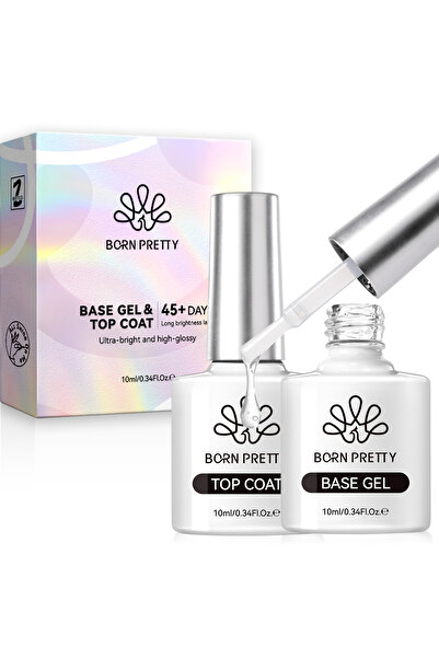 Born Pretty Base Gel and Top Coat Set(10ml-2 ürün)