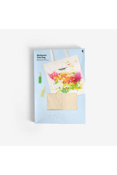 Flying Tiger Copenhagen Kendin Yap Harfli Bez Çanta