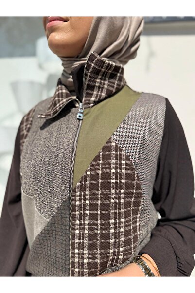 MissWhence 38200 Piece Pattern Women's Set Coffee