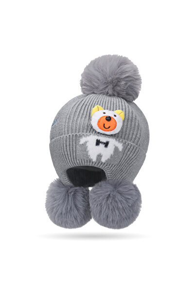 Superbaby Gray hat - Baby Bear