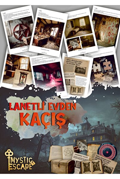 Planet Butik Mystic Escape - Lanetli Evden Kaçış