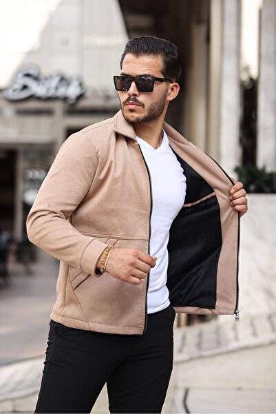 LORD life ERKEK İÇİ KÜRKLÜ SÜET CEKET