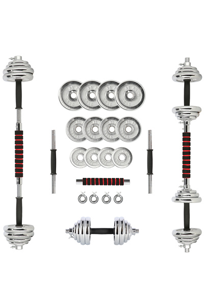 Other Set gantere cromate STC21 în valiză 20 kg HMS