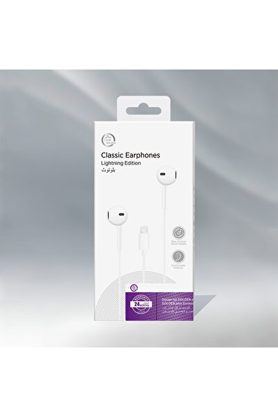 Golden Plus Classic Lightning Bluetooth Earphones Superior Sound Quality with Seamless Wireless Connectivity