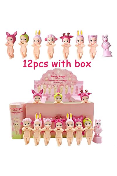 Viranes Sonny Angel Cherry Blossom Hanami Sürpriz Oyuncak Figürü, Yapışkanlı Mini Figür, Telefon Aksesuarı