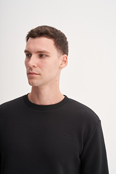 Cazador Φούτερ με χοντρή διαγώνια υφή από 100% βαμβάκι 3 κλωστών Regular Fit (25K)