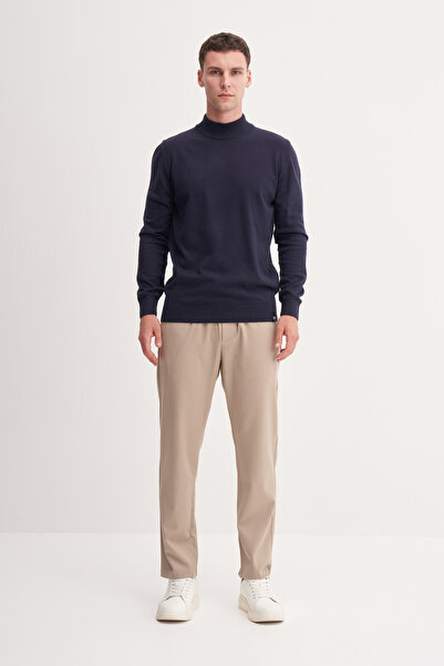 Cazador Slim Fit CoursPoun Premium Yarım Balıkçı Kazak-33255
