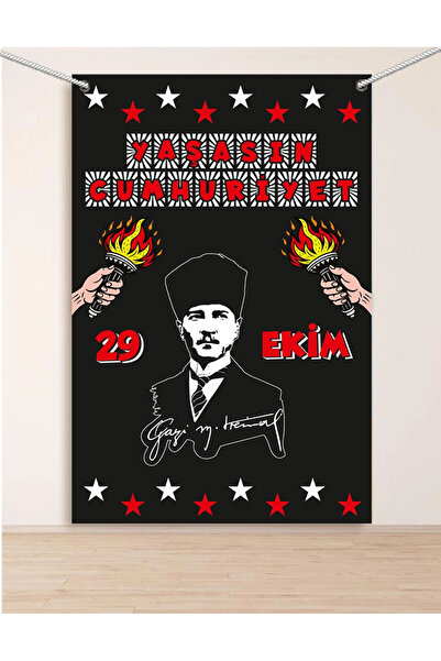 heptex 29 Ekim Cumhuriyet Bayramı Hatıra Fotoğraf Panosu 100x150
