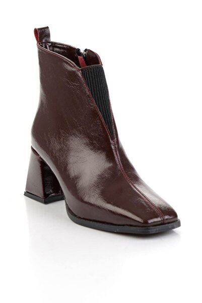 Bambi Bordo Kadın Bot & Bootie K02824256842