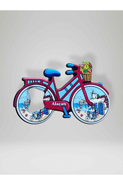 Mundy ALAÇATI Temalı Plastik Açacak Magnet Buzdolabı Süsü Şişe Açacağı