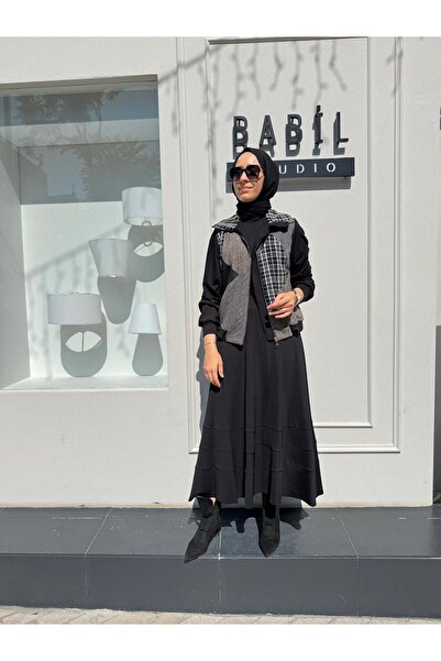 MissWhence 38200 Piece Pattern Women's Set Black