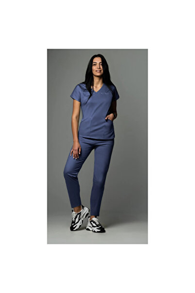 tag Costum medical, bluză și pantaloni pentru femei, croială slim fit, model ...
