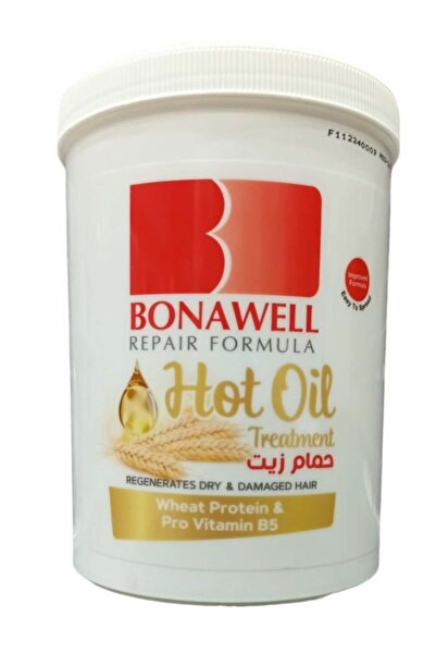 Bonawell بوناويل حمام زيت يعالج الشعر مع بروتين القمح وبرو فيتامين ب5 - 810 مل