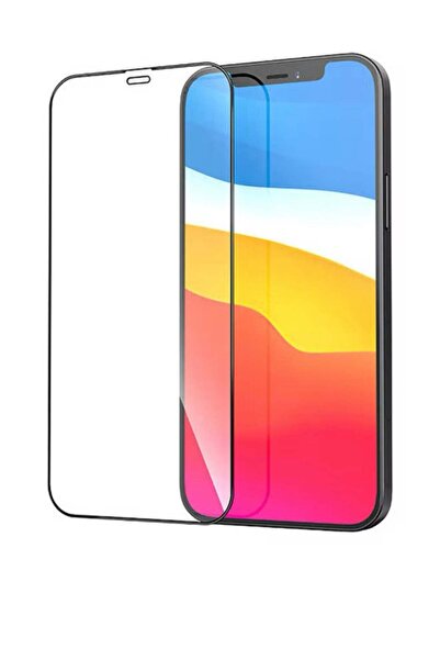 Glass واقي شاشة لجهاز iPhone 12 Pro Max، مقاوم للكسر، مصنوع من الشفاف