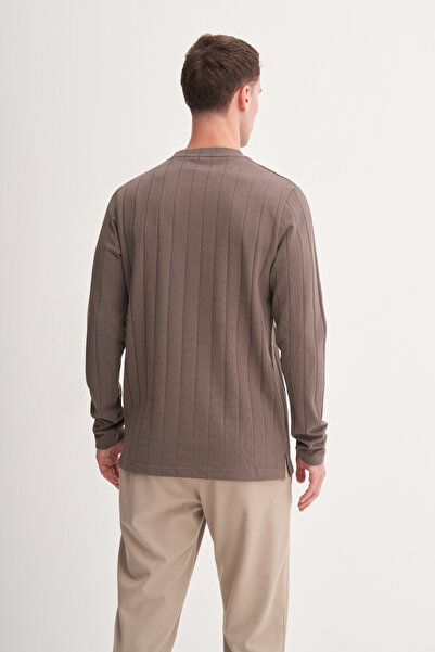 Cazador Φούτερ Premium Χοντρό Ζακάρ Ιντερλοκ Κανονική Εφαρμογή-53950