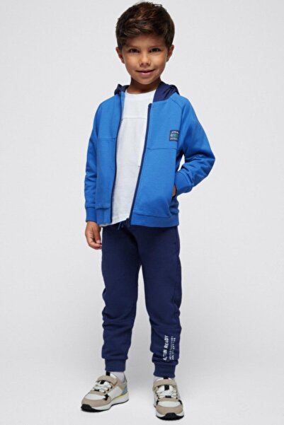 MAYORAL Erkek Çocuk 3-9 Yaş Üçlü Eşofman Takımı 3868 Mavi