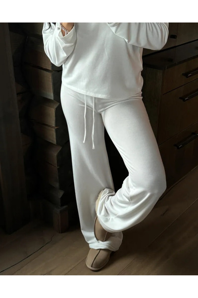 fablair Geniş Paça Düşük Bel Modal Eşofman Altı