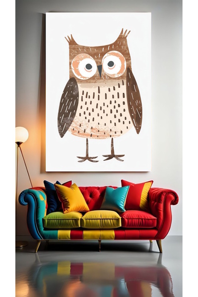 özkacar BOHEM STYLE OWL Σπίτι Τοίχος Σαλόνι Ομορφιάς Γραφείο Κατάστημα Διακόσ...