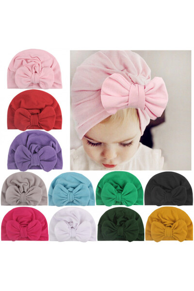 Superbaby Turban hat with bow