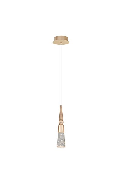 Luna Lighting 2790-1A-03 Stiles Tekli Sarkıt Sarı