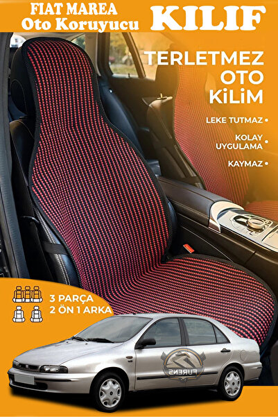 STS Oto Aksesuar غطاء مقعد سيارة من القماش المنسوج من سلسلة RED PRESTIGE متوا...