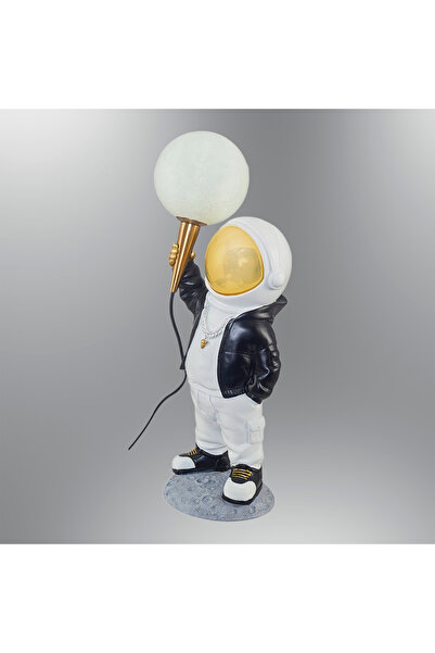 Luna Lighting 2050-7 Astronot Heykel Erkek 13.5*20*45CM SİYAH
