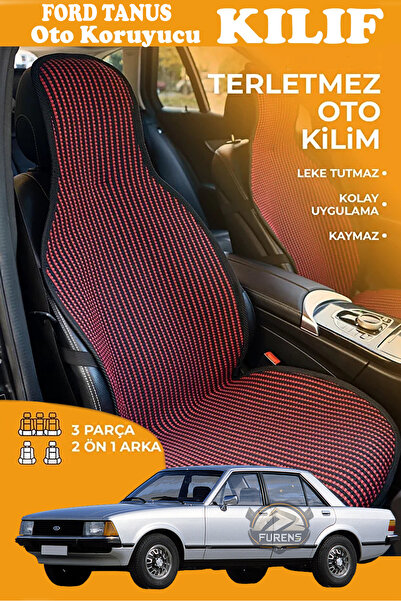 STS Oto Aksesuar غطاء مقعد سيارة من القماش المنسوج من سلسلة RED PRESTIGE المت...