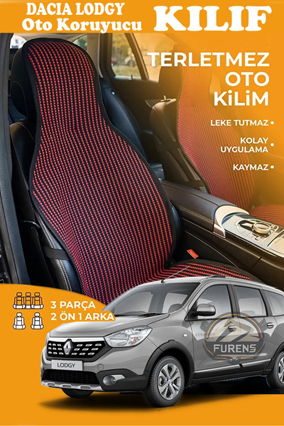 STS Oto Aksesuar غطاء مقعد سيارة من القماش المنسوج من سلسلة RED PRESTIGE متوا...