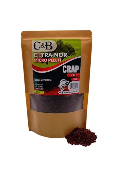 C&B Micro-pelete Extra Nor Krill, 2mm, 1kg