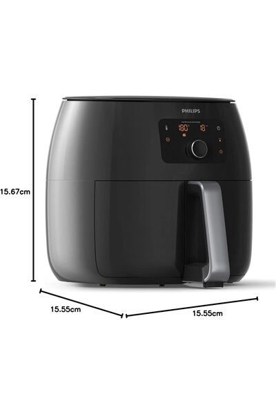 Philips Drmz En Güçlü Pişirici Airfryer Series XXL Avance Collection 7.3 Litre,Yağsız Fritöz,2225 W