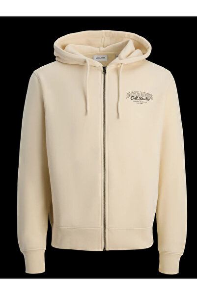 Jack & Jones Jjmakoto Sweat Zip Hood Erkek Sweat 12278607