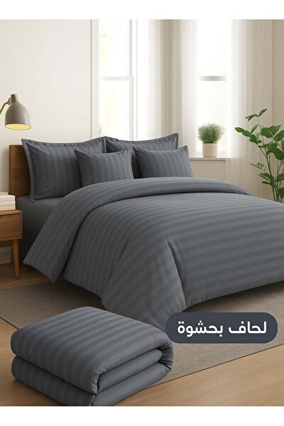 MİNG Lİ Double Hotel Bed Set 7 Pieces Microfiber with Detachable Filling - Soft and Comfortable Suit