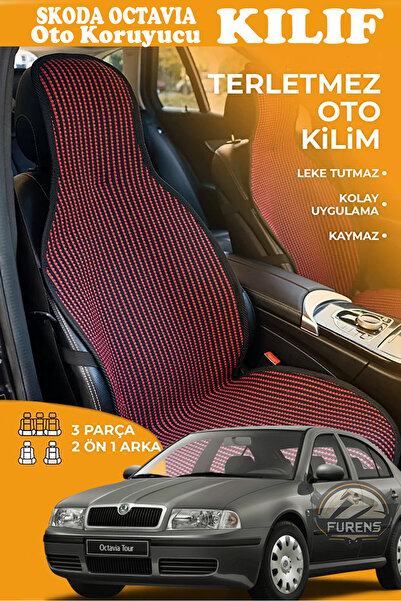 STS Oto Aksesuar غطاء مقعد سيارة من القماش المنسوج من سلسلة RED PRESTIGE متوا...