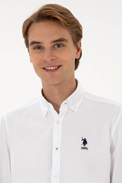 U.S. Polo Assn. Goxreg025K White Men's Shirt 2225434