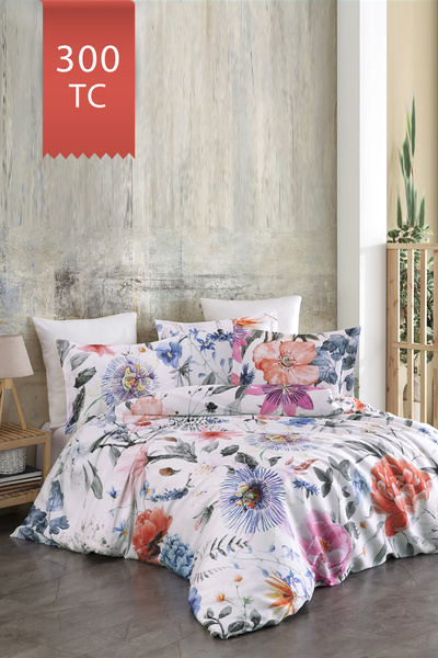 VAROL Королівський сатен King Size (Battal Boy) 300TC Постільна білизна - MİR...