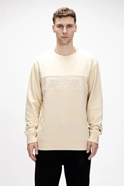 Bad Bear Sailor Beige Crewneck Men's Sweatshirt
