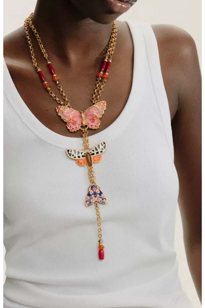 gingillo aksesuar Marka Model Kelebek Kolye