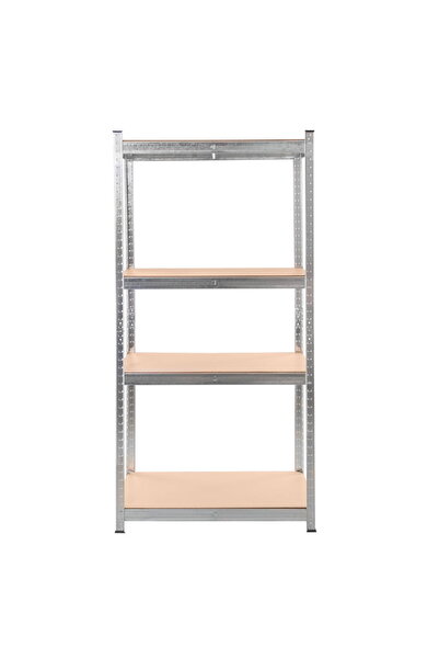 Other Mega-M Basic storage rack H-160 cm L-80 cm D-40 cm 4 shelves made of 4 mm MDF (175 kg) galvanized N