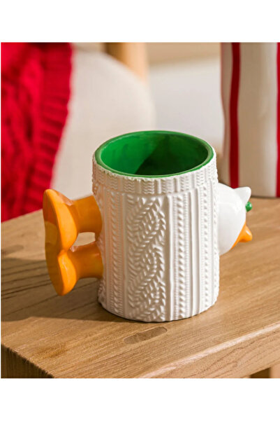 LC Waikiki Lcw Home Mixed Cat Printed Ceramic Mug 313 ml