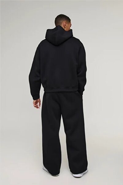 NEWLAKER طقم سترة رياضية فضفاضة للجنسين عالية الجودة مع بنطلون رياضي