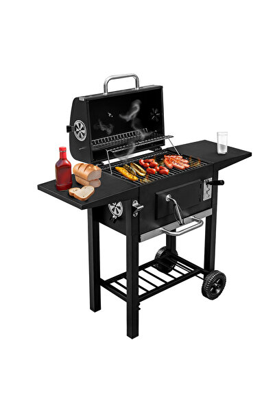 Other Mega-M charcoal garden grill 2x side table 42x30 N
