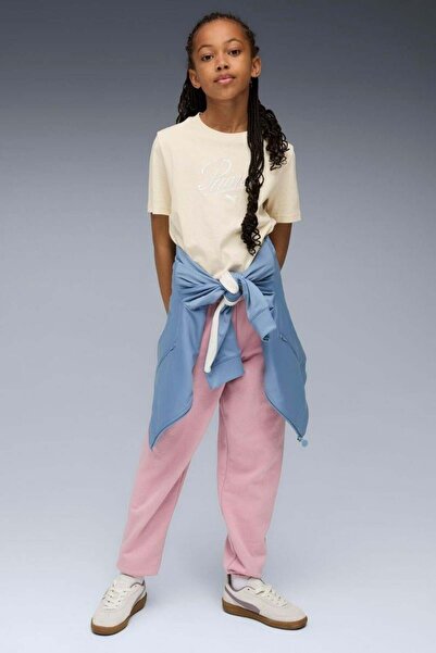 Puma TWEENERVERSE Sweatpants-Poised Pink Eşofman Altı-Pembe