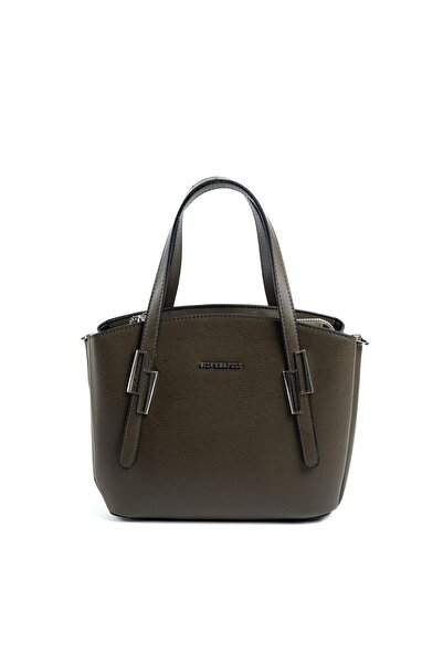 Silver Polo Geantă de mână pentru femei kaki SP1021