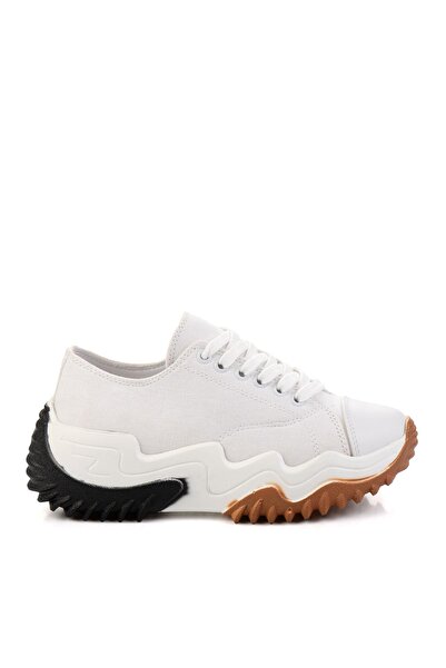 Bambi Beyaz Kadın Sneaker K01026300018