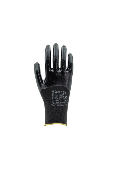 ACTIVEHAND XN 101 SY/SY NO:10 3/4 Nitril Kaplı Polyester Eldiven