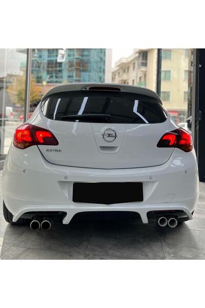 bestuning Opel Astra J Hb İrmscher Difüzör Plastik 2009-2012 Uyumlu Parlak Siyah